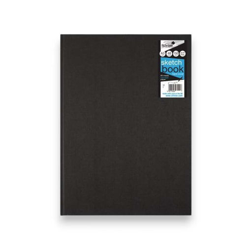 Picture of 140GSM A3 HARDBACK CASEBOUND SKETCH PAD PORTRAIT 92 PAGES